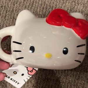 Hello Kitty Ceramic Mug with Red Bow